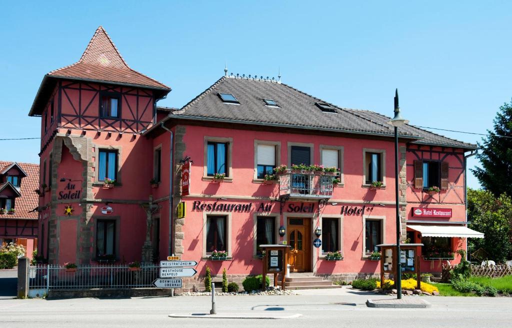 Au Soleil, Hôtel Restaurant&Spa Valff Exterior foto